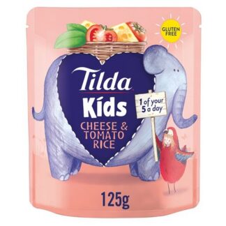 Tilda Kids Cheese Tomato Rice 125G