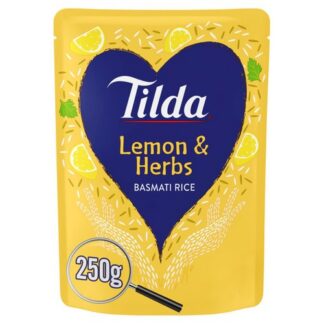 Tilda Lemon Herbs Basmati Rice 250G